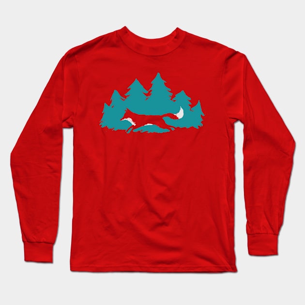 Wild Creature Long Sleeve T-Shirt by FoxShiver